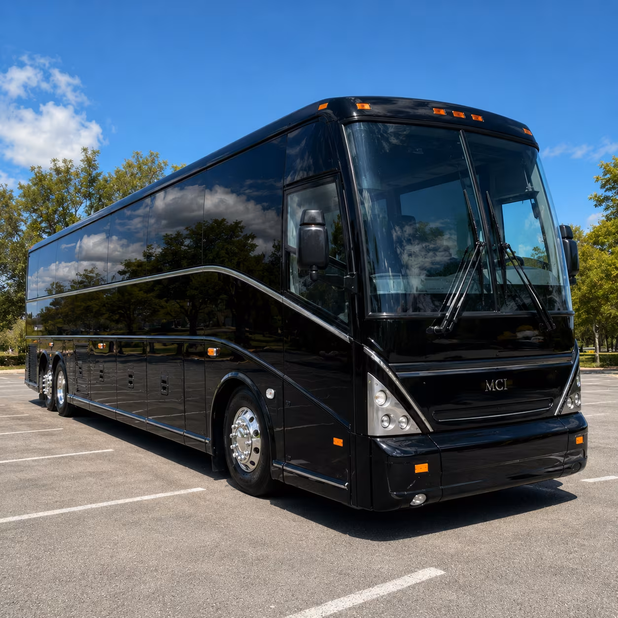 charter bus rentals for woodland area business parks and office campuses