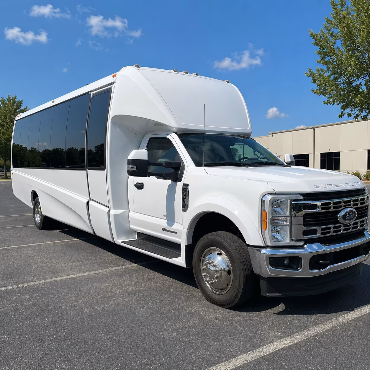 employee shuttle buses for woodland s growing business parks