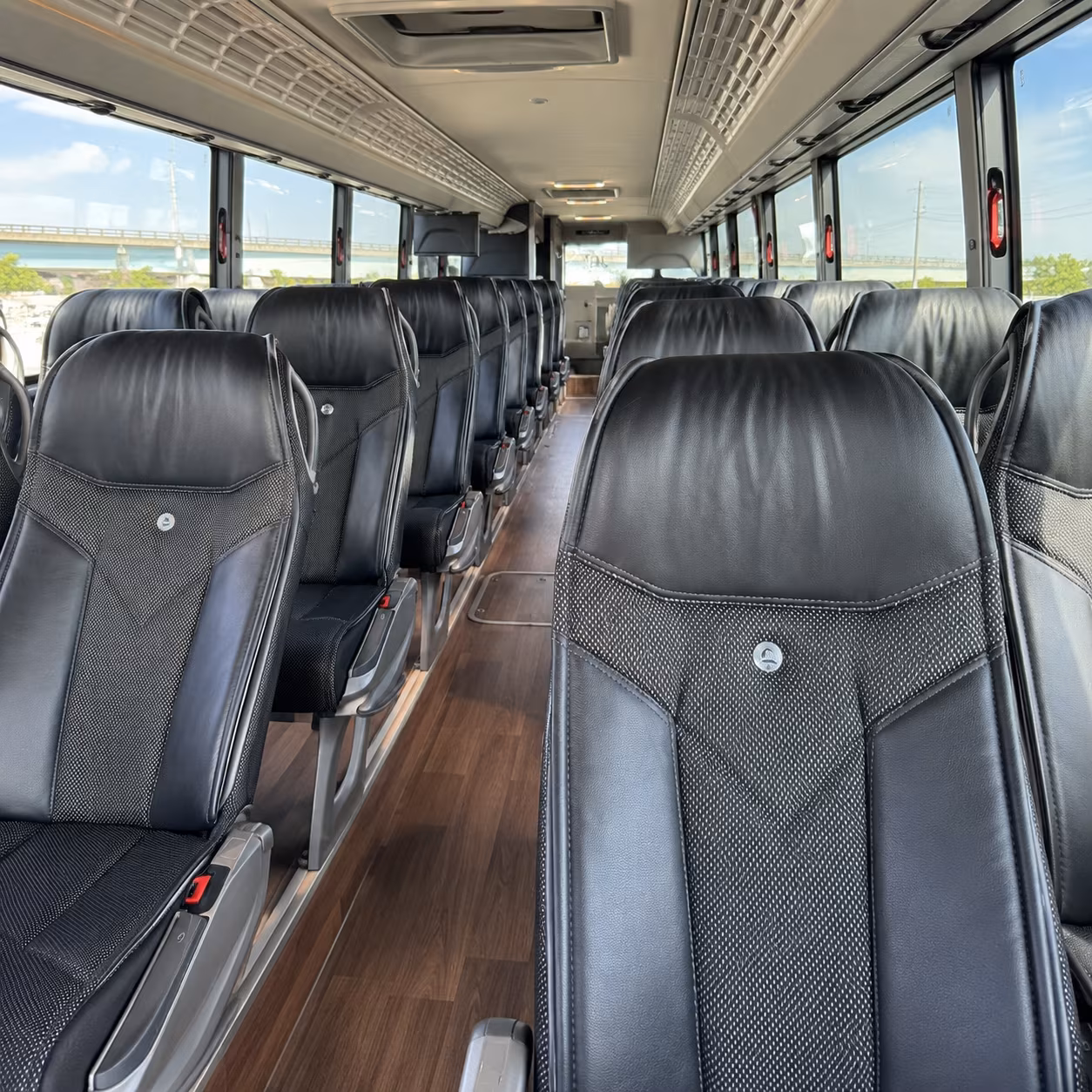 long distance charter buses from woodland to bay area stadiums