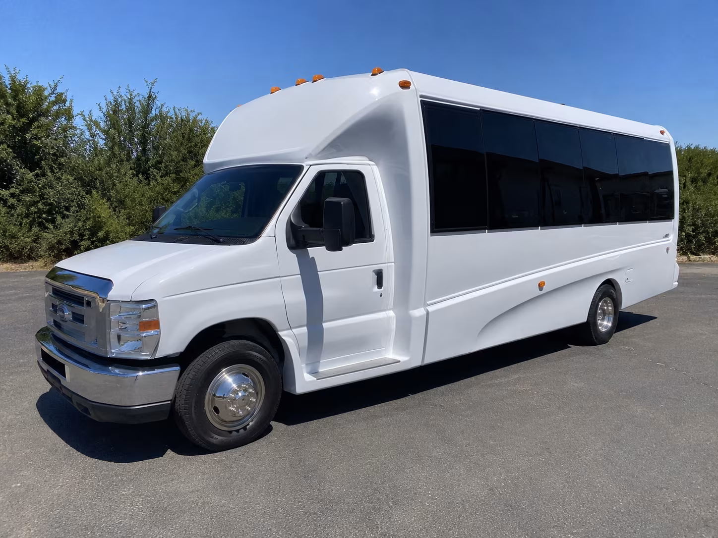 woodland birthday party bus rental