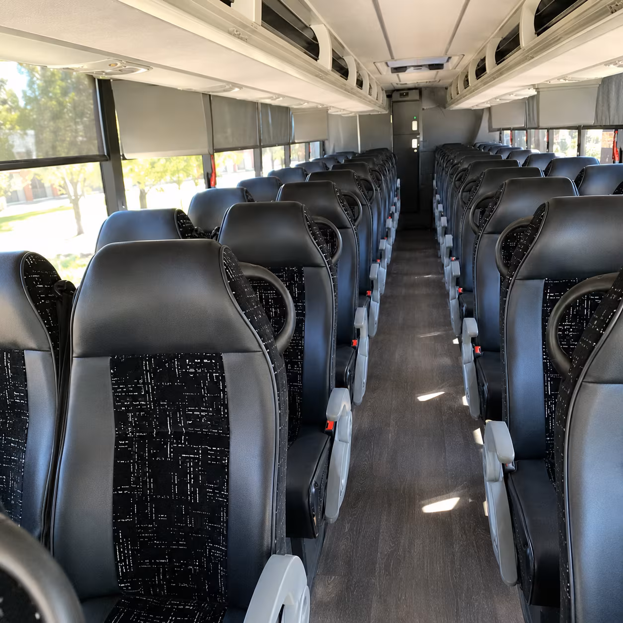 woodland charter bus rentals for recruitment and civic outreach events