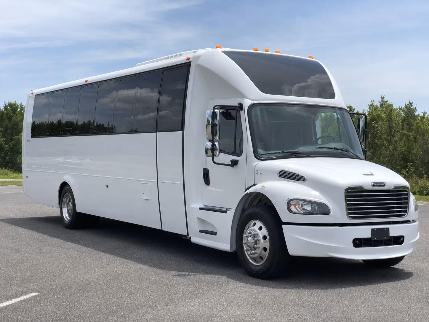 woodland corporate event party bus rental