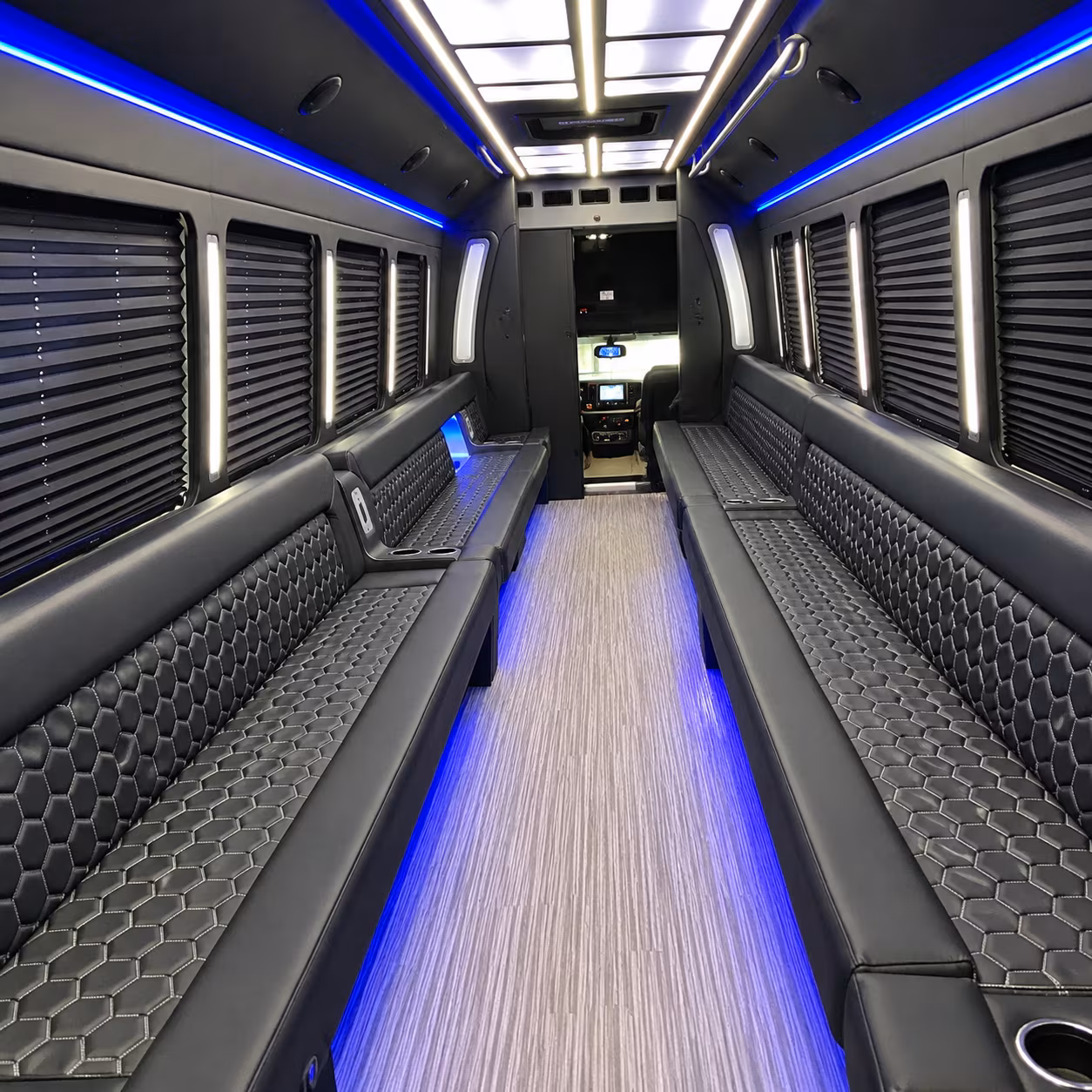 woodland night out party bus rental