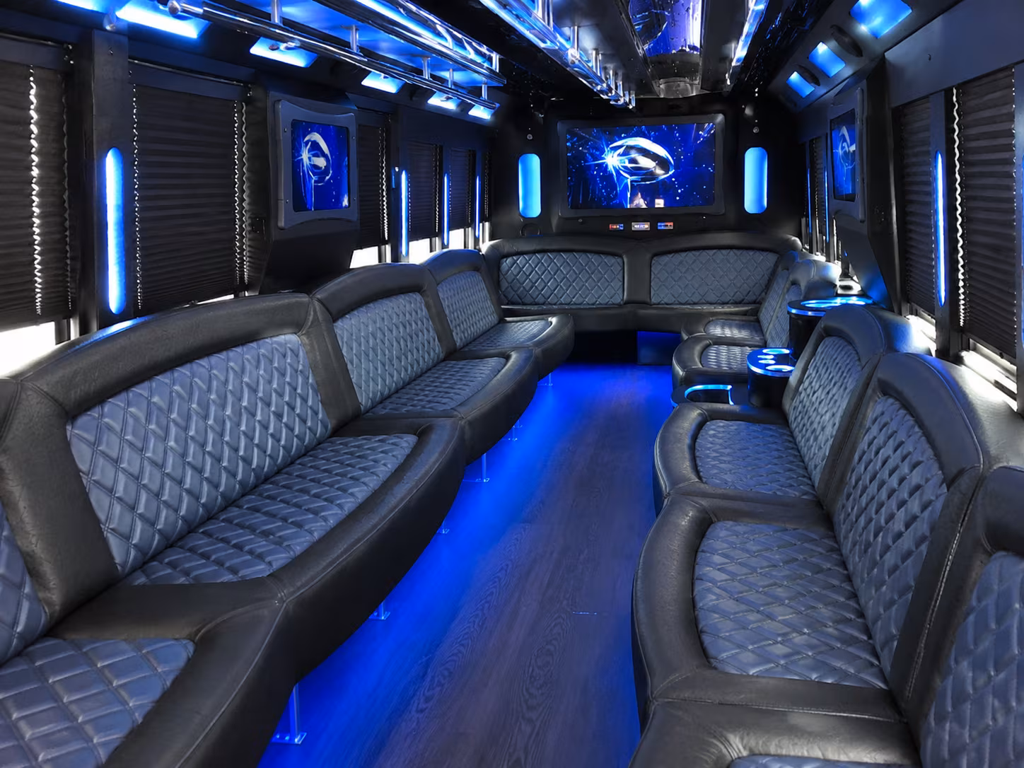 woodland sporting event party bus rental